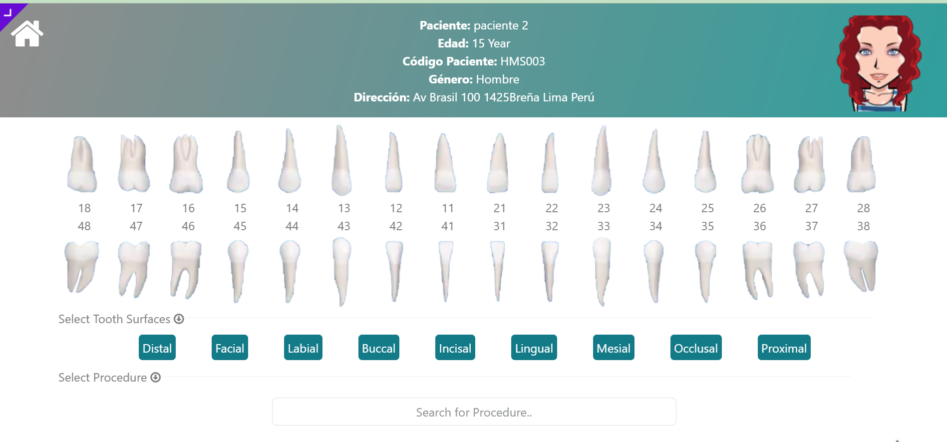 Historia clínica digital odontológica